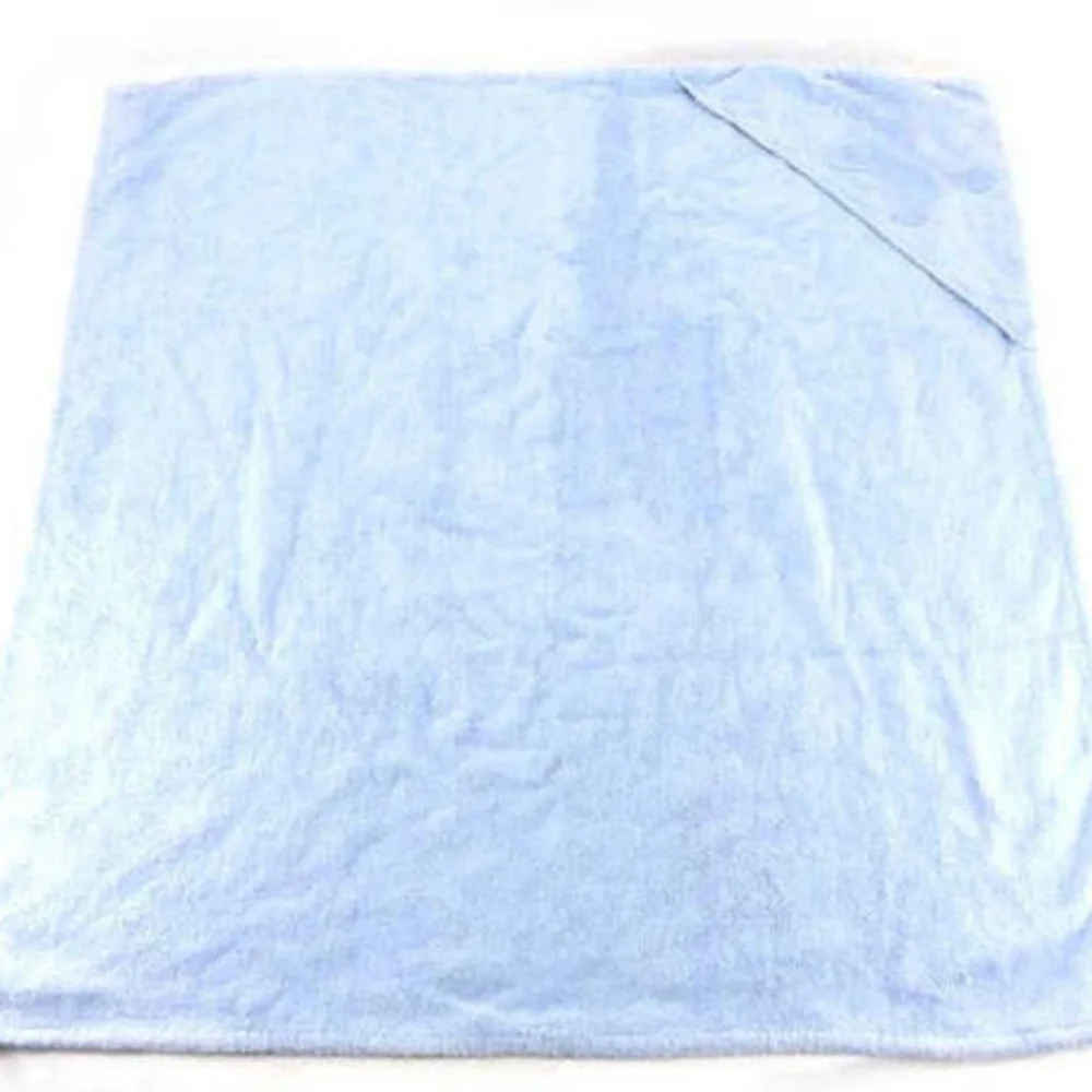 Hermès Light Blue Horse Logo Towel 232502